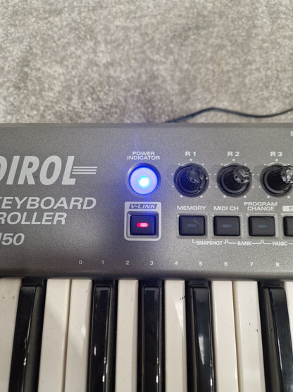Ediriol Pcr-m50 MIDI Keyboard Controller - 49 Keys, USB Connectivity - Spares or Repair