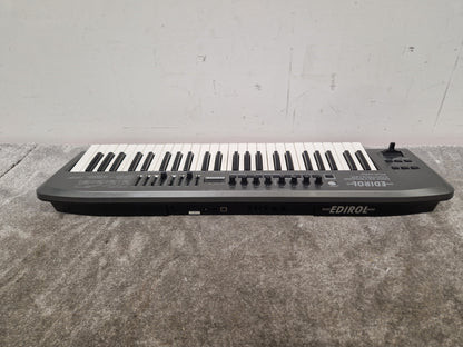 Ediriol Pcr-m50 MIDI Keyboard Controller - 49 Keys, USB Connectivity - Spares or Repair