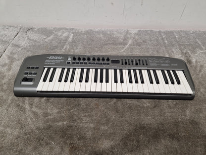Ediriol Pcr-m50 MIDI Keyboard Controller - 49 Keys, USB Connectivity - Spares or Repair