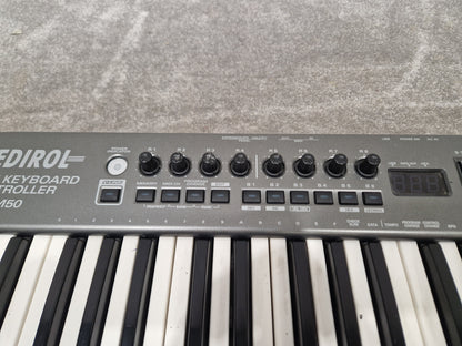 Ediriol Pcr-m50 MIDI Keyboard Controller - 49 Keys, USB Connectivity - Spares or Repair