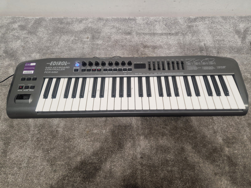 Edirol Pcr-m50 Keyboard - 49-Key MIDI Controller, USB Powered - Spares or Repair - Image 1