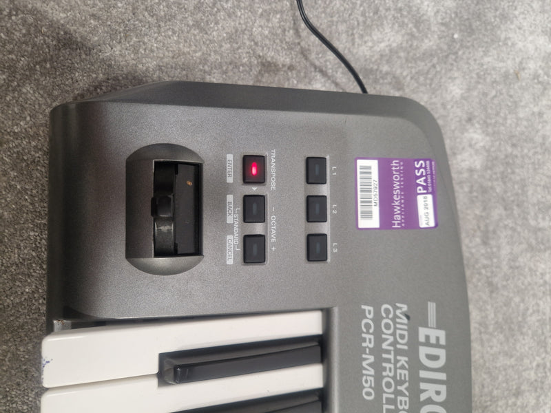 Edirol Pcr-m50 Keyboard - 49-Key MIDI Controller, USB Powered - Spares or Repair - Image 4