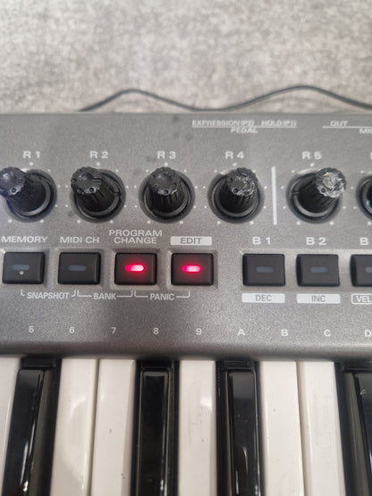 Ediriol Pcr-m50 MIDI Keyboard Controller - 49 Keys, USB Connectivity - Spares or Repair