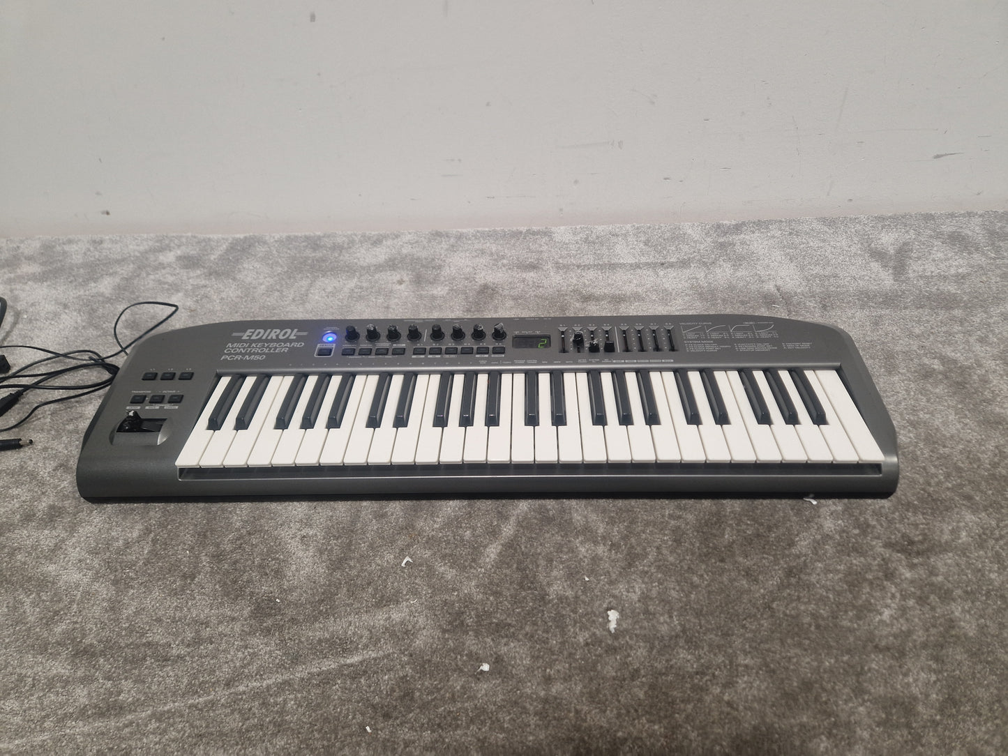 Ediriol Pcr-m50 Keyboard Controller - USB/MIDI Connectivity, 49 Keys - Spares or Repair