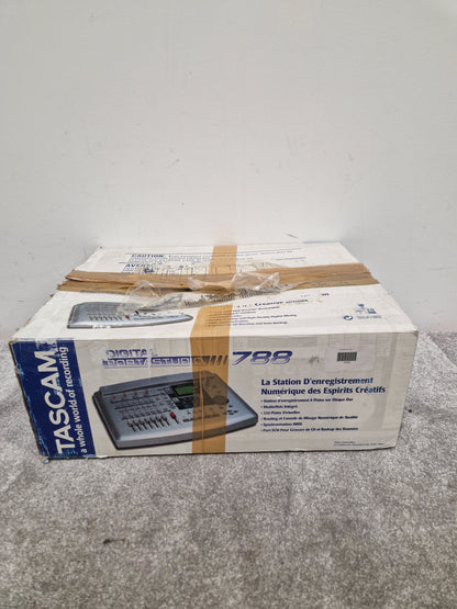 Tascam Portastation 788 Multitrack Recorder - 8 Tracks, DBX Noise Reduction - Excellent w/ Original Box & Power Supply & Manuals & Certification