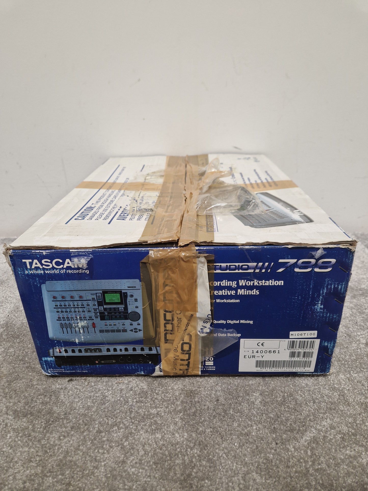 Tascam Portastation 788 Multitrack Recorder - 8 Tracks, DBX Noise Reduction - Excellent w/ Original Box & Power Supply & Manuals & Certification