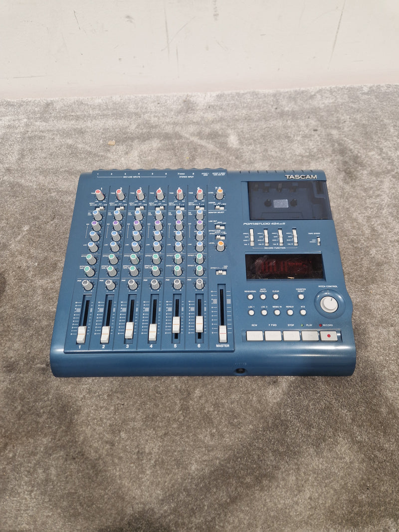 Tascam 424 Mk3 Portastudio - 4-Track Cassette Recorder, DBX Noise Reduction - Excellent w/ Original Box & Power Supply & Manuals - Image 1
