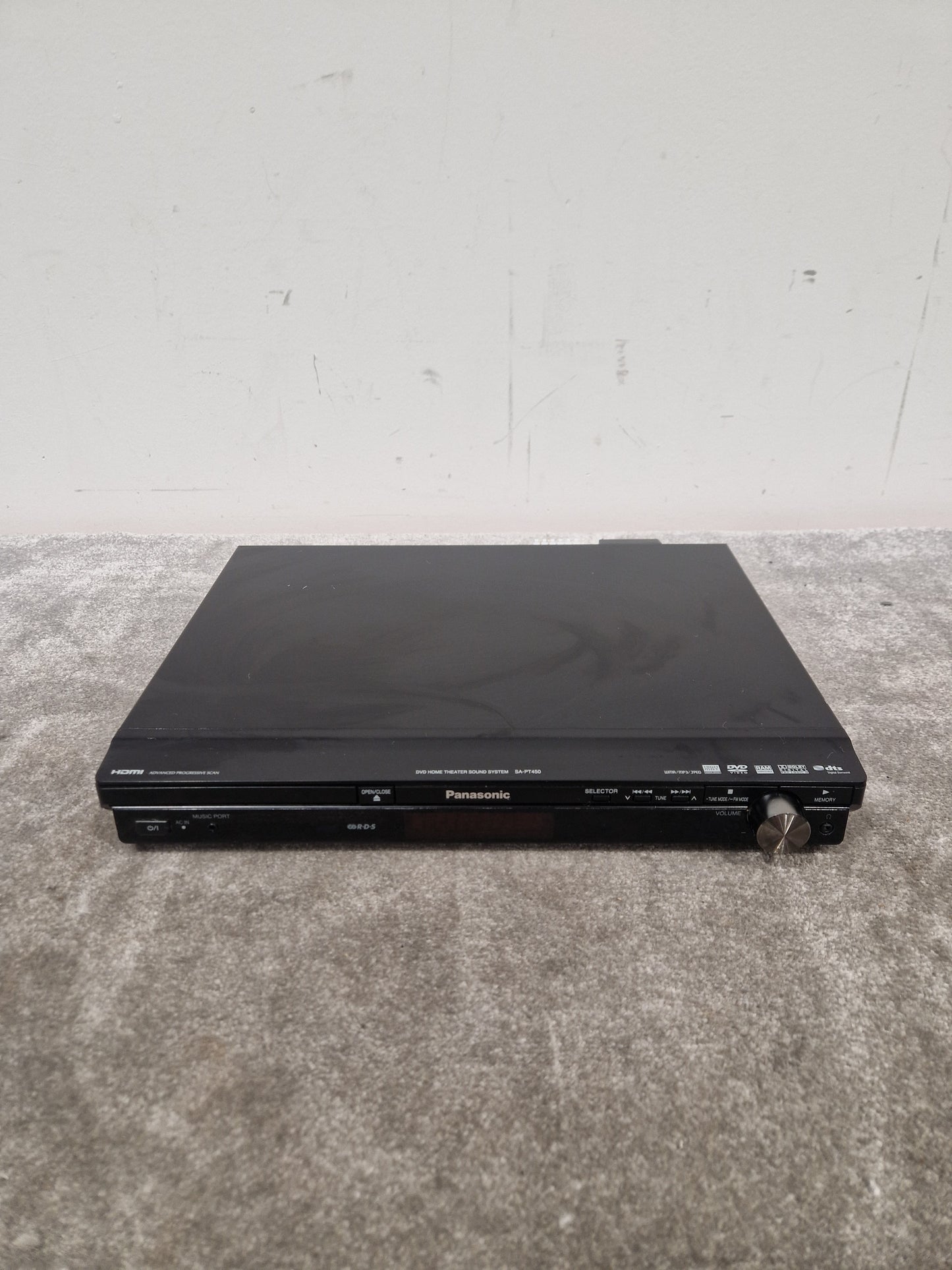 Panasonic Sa-pt450 Home Theater System - 5.1 Channel, Dolby Digital - Very Good w/ Power Supply