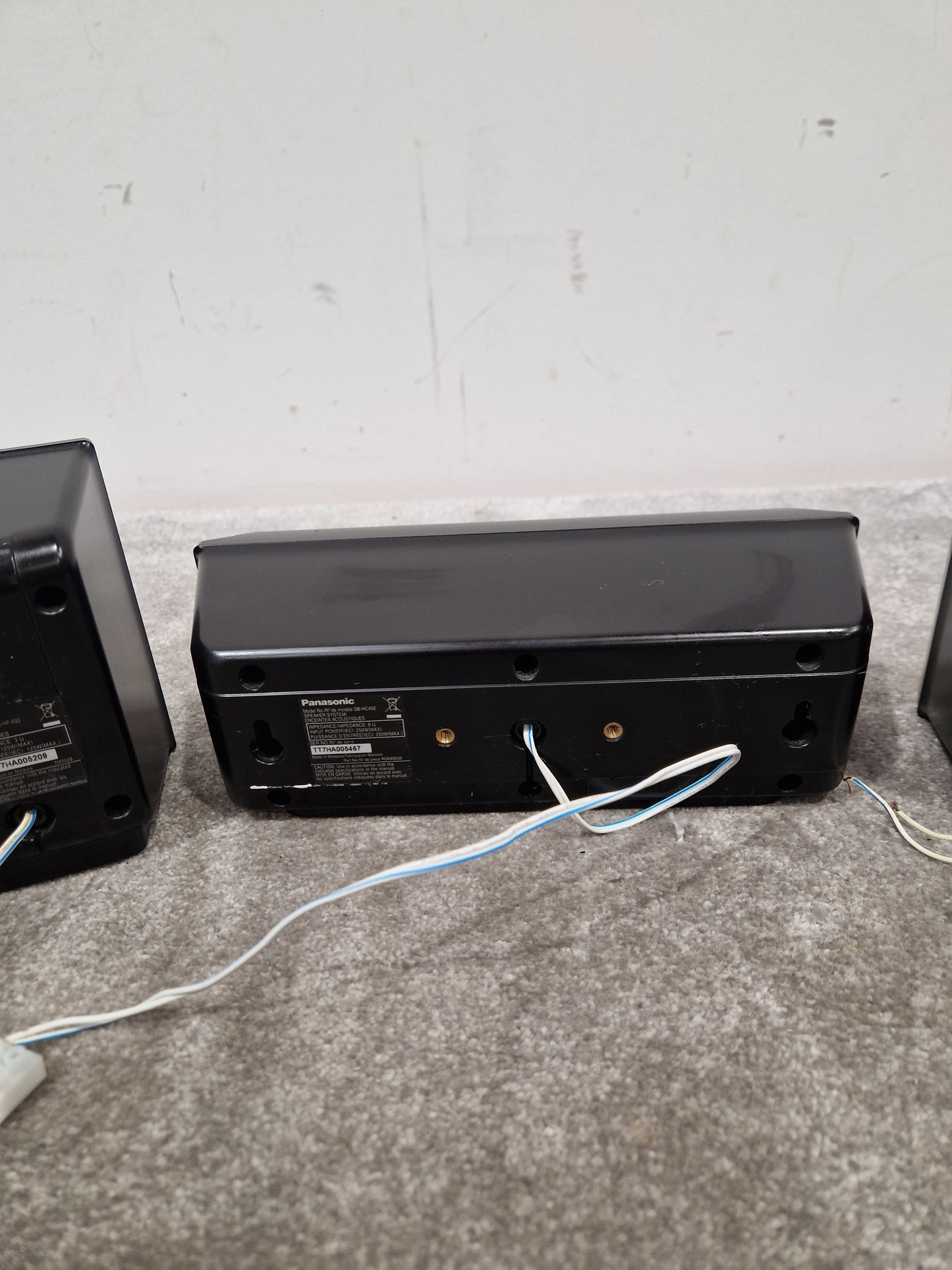 Panasonic Sb-hc450 Speaker Set - For Home Theater System, 5.1 Channel - Excellent