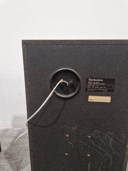 Technics Sb-3130 Pair of Speakers - 3-Way Design, 50W Power - Very Good w/ Manuals