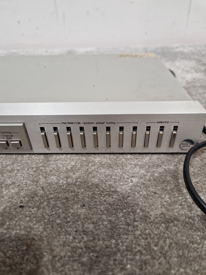 Technics St-z45l Tuner - Stereo FM/AM Tuner - Very Good w/ Manuals