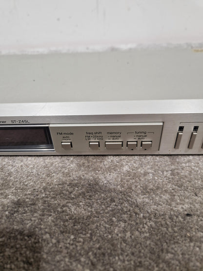 Technics St-z45l Tuner - Stereo FM/AM Tuner - Very Good w/ Manuals