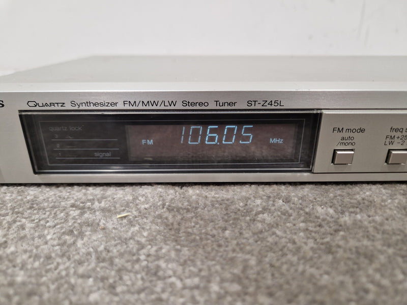Technics St-z45l Tuner - Stereo FM/AM Tuner - Very Good w/ Manuals - Image 12