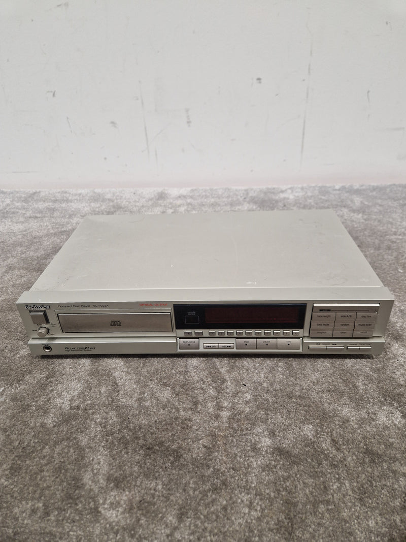 Technics Sl-p222a CD Player - Linear Tracking, High Fidelity - Spares or Repair w/ Manuals & Remote control - Image 1