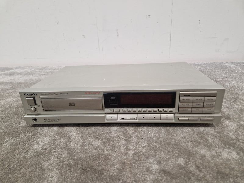 Technics Sl-p222a CD Player - Linear Tracking, High Fidelity - Spares or Repair w/ Manuals & Remote control - Image 5
