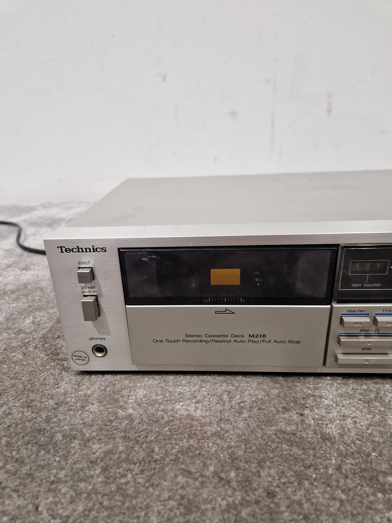 Technics Rs-m216 Cassette Deck - High Fidelity Audio, Dolby B/C Noise Reduction - Fair w/ Manuals - Image 9
