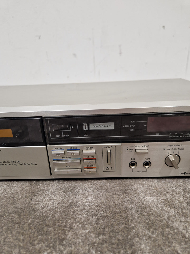 Technics Rs-m216 Cassette Deck - High Fidelity Audio, Dolby B/C Noise Reduction - Fair w/ Manuals - Image 8