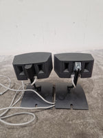 Bose Gem Speakers Pair - Compact Design, High-Quality Sound - Very Good w/ Stands - Image 3