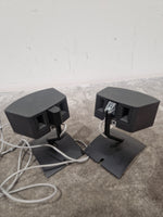 Bose Gem Speakers Pair - Compact Design, High-Quality Sound - Very Good w/ Stands - Image 4