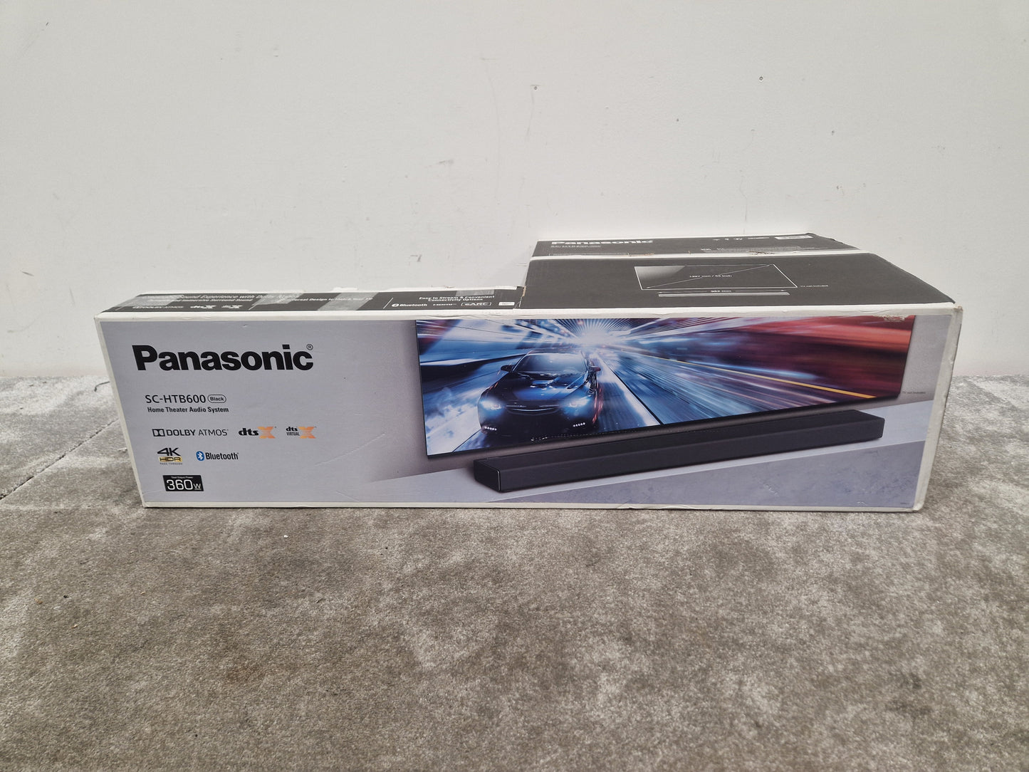 Panasonic Sc-htb600ebk Home Theater System - 5.1 Channels, Bluetooth Connectivity - Open Box