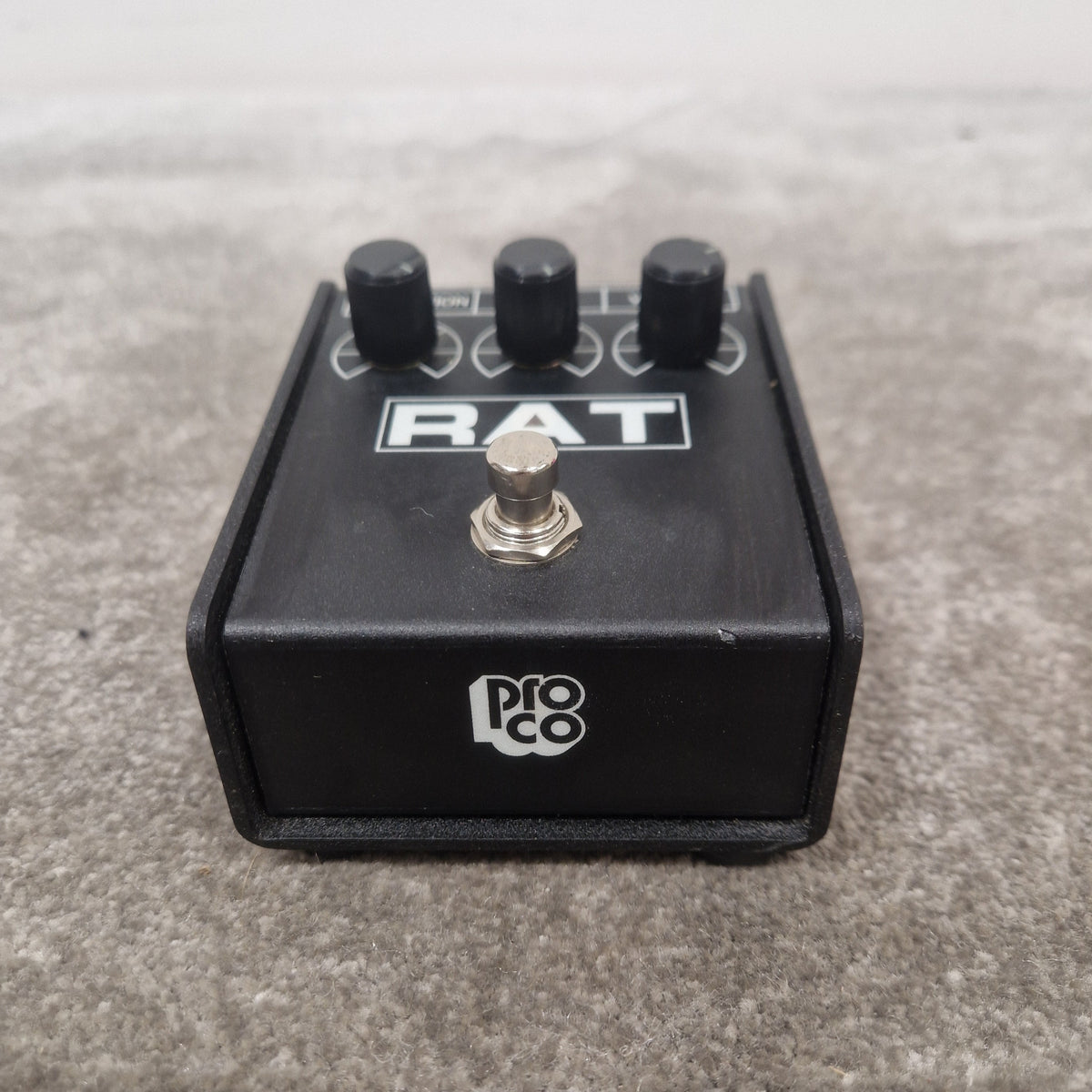 Proco Rat Distortion Pedal Effects Pedal - Classic Distortion Tone, Durable Build - Excellent w/ Guitar cables