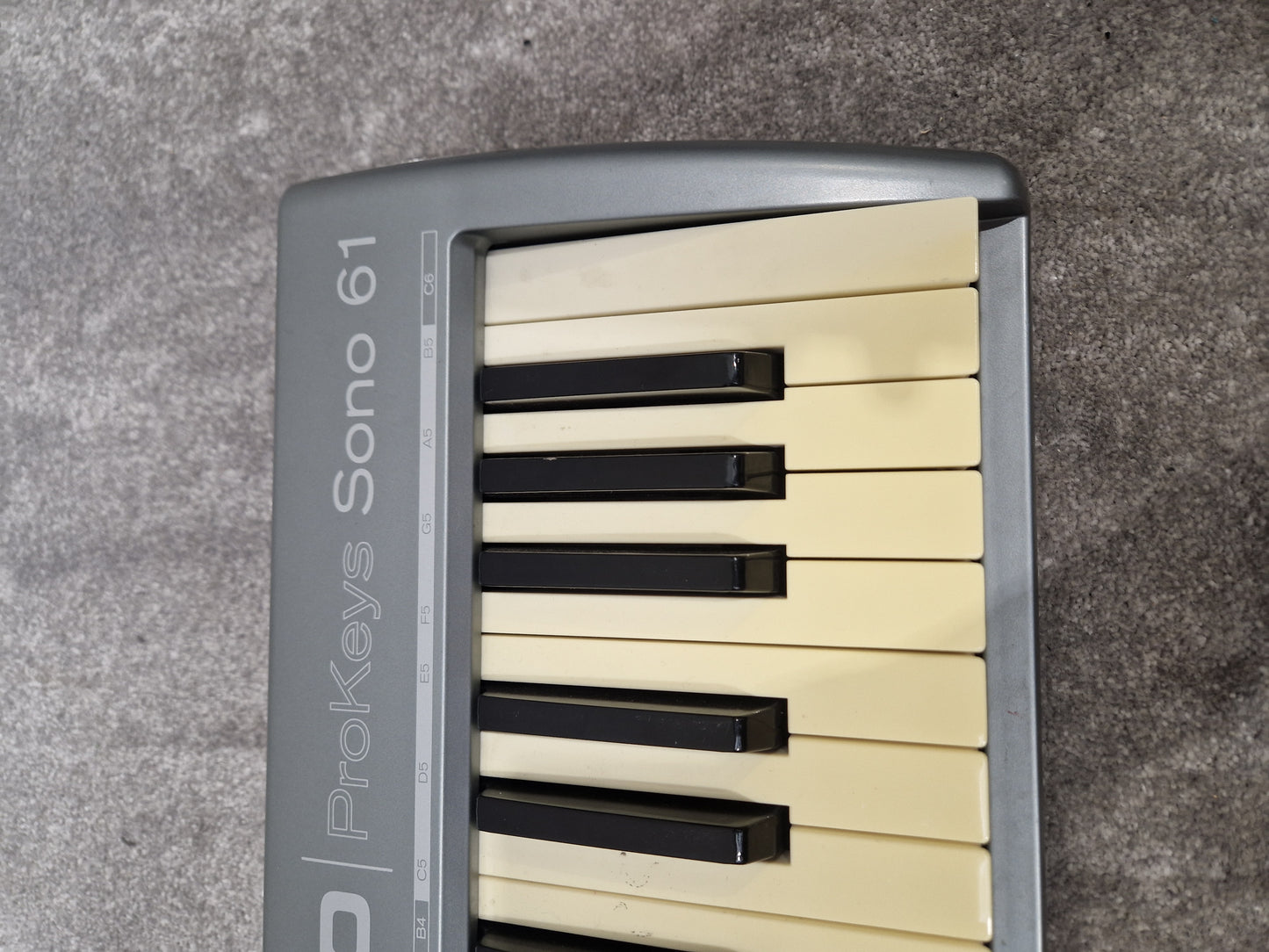 M-audio Prokeys Sono 61 Keyboard - 61 Keys, USB Connectivity - Spares or Repair