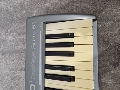 M-audio Prokeys Sono 61 Keyboard - 61 Keys, USB Connectivity - Spares or Repair