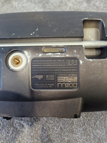 Moog Theremini Theremin - Expressive Gesture Control, Built-in Presets - Good w/ Power Supply, Does Not Include Antennae