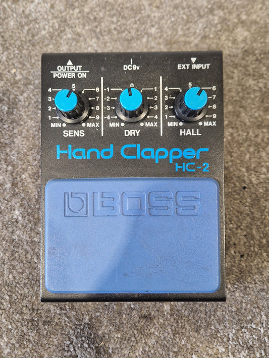Boss Hc-2 Hand Clapper Effects Pedal - Rhythmic Percussion, Easy to Use - Good