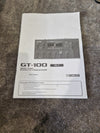 Boss Gt-100+ Guitar Effects Processor - 100 Presets, EZ Tone - Very Good w/ Power Supply & Manuals & Soft Case - Photo 10