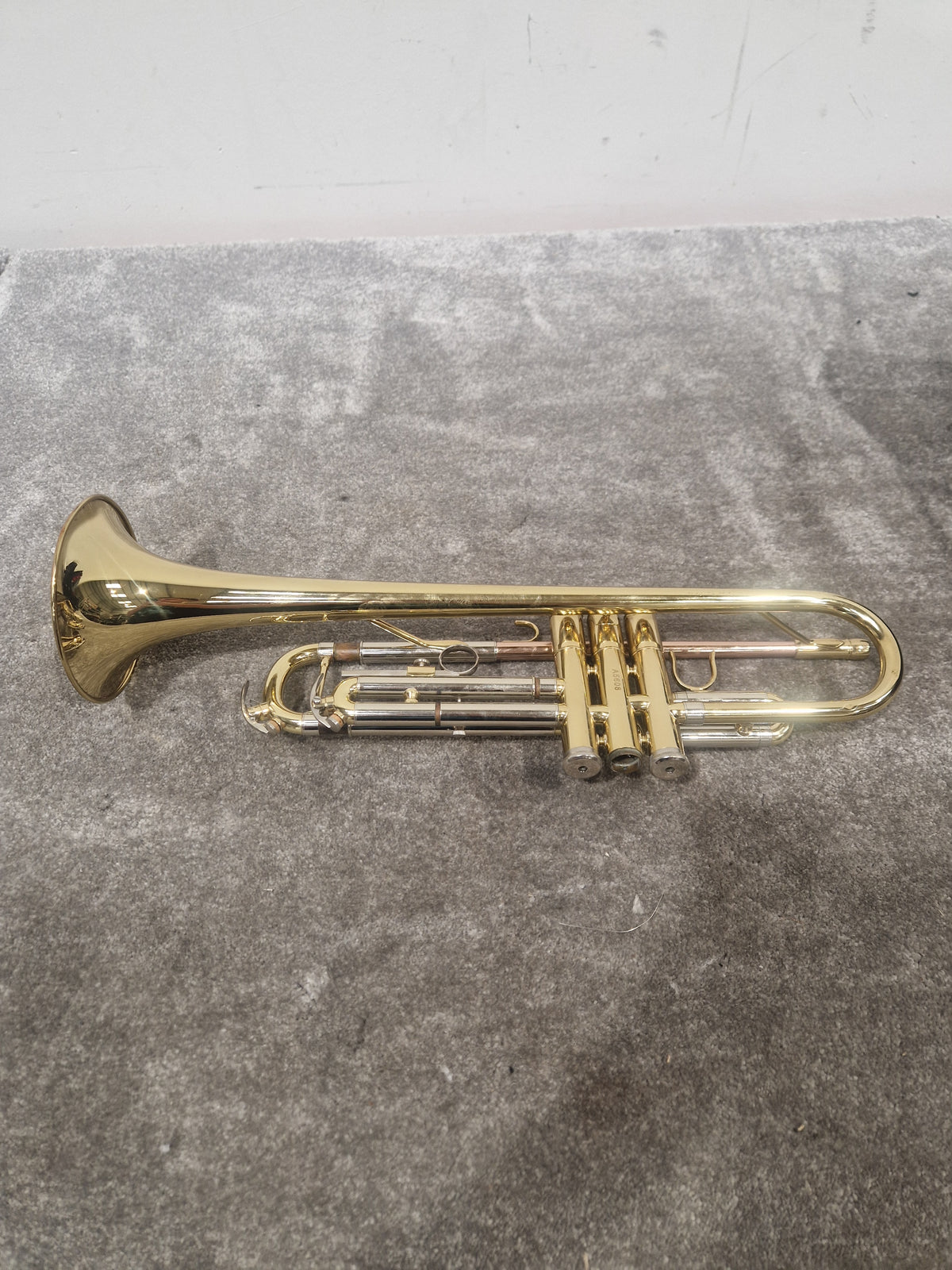 Dawsons Trumpet - Keys Broken, Spares or Repair w/ Soft Case & Brush