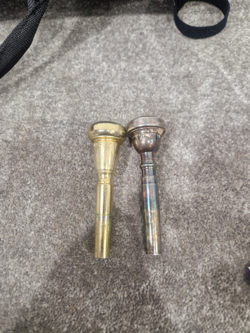 Dawsons Trumpet - Keys Broken, Spares or Repair w/ Soft Case & Brush - Image 10
