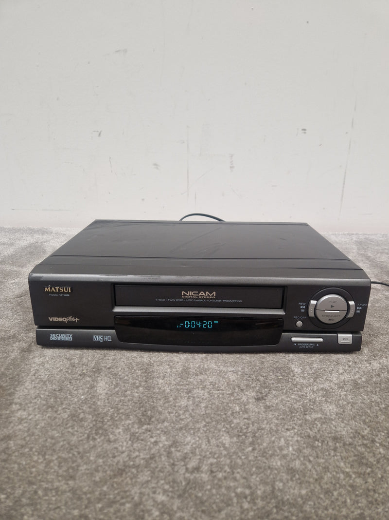 Matsui VP9608 - High-Quality VHS Playback - Very Good w/ Power Supply - Image 1