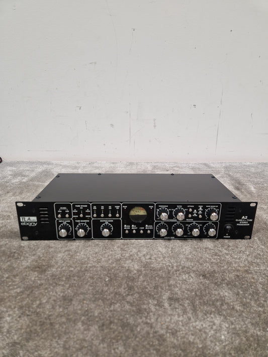 TL Audio Ebony A2 - Dual-Channel Tube Processor - Excellent w/ Power Supply