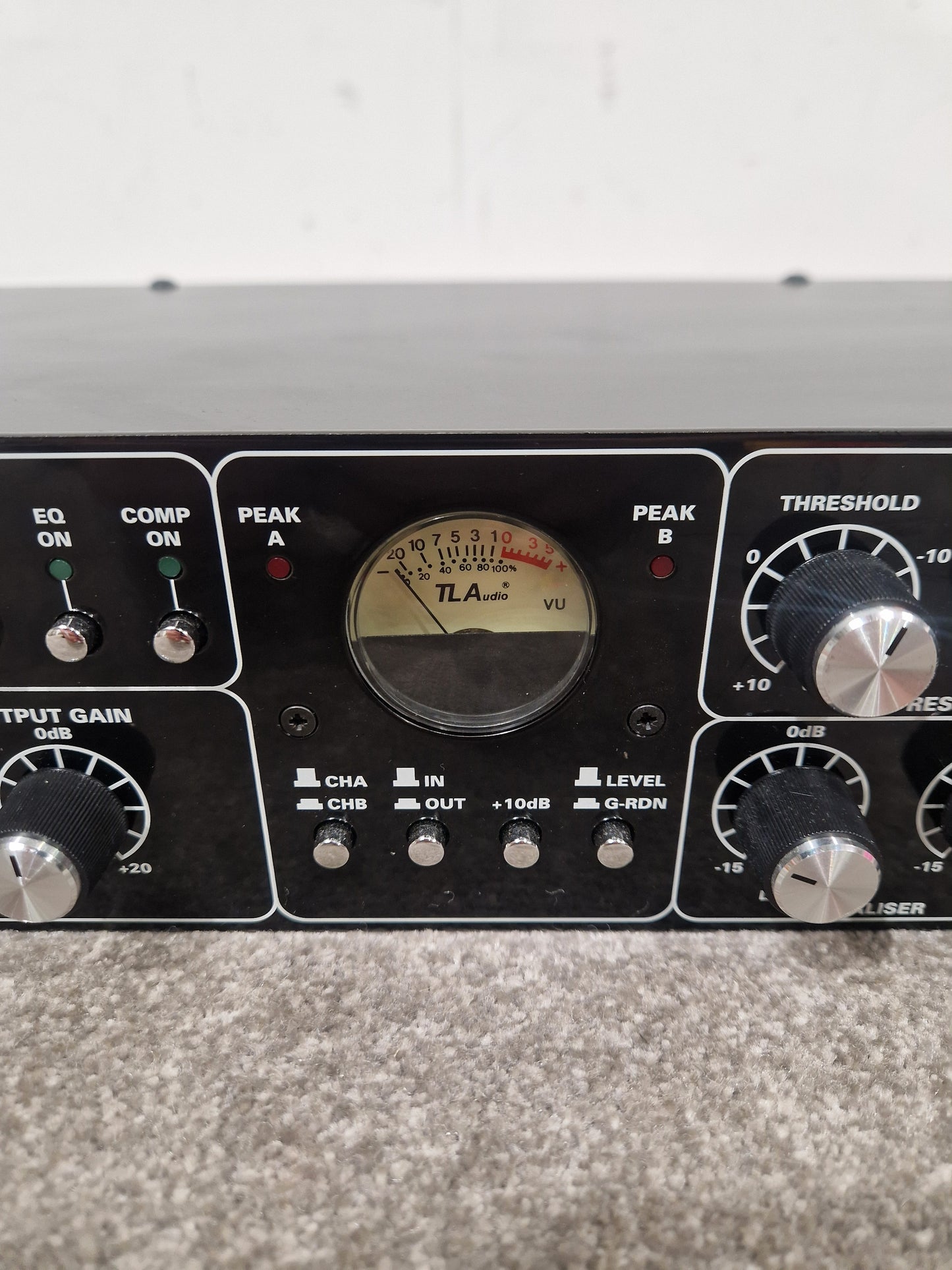 TL Audio Ebony A2 - Dual-Channel Tube Processor - Excellent w/ Power Supply