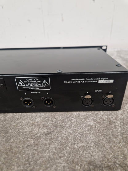 TL Audio Ebony A2 - Dual-Channel Tube Processor - Excellent w/ Power Supply