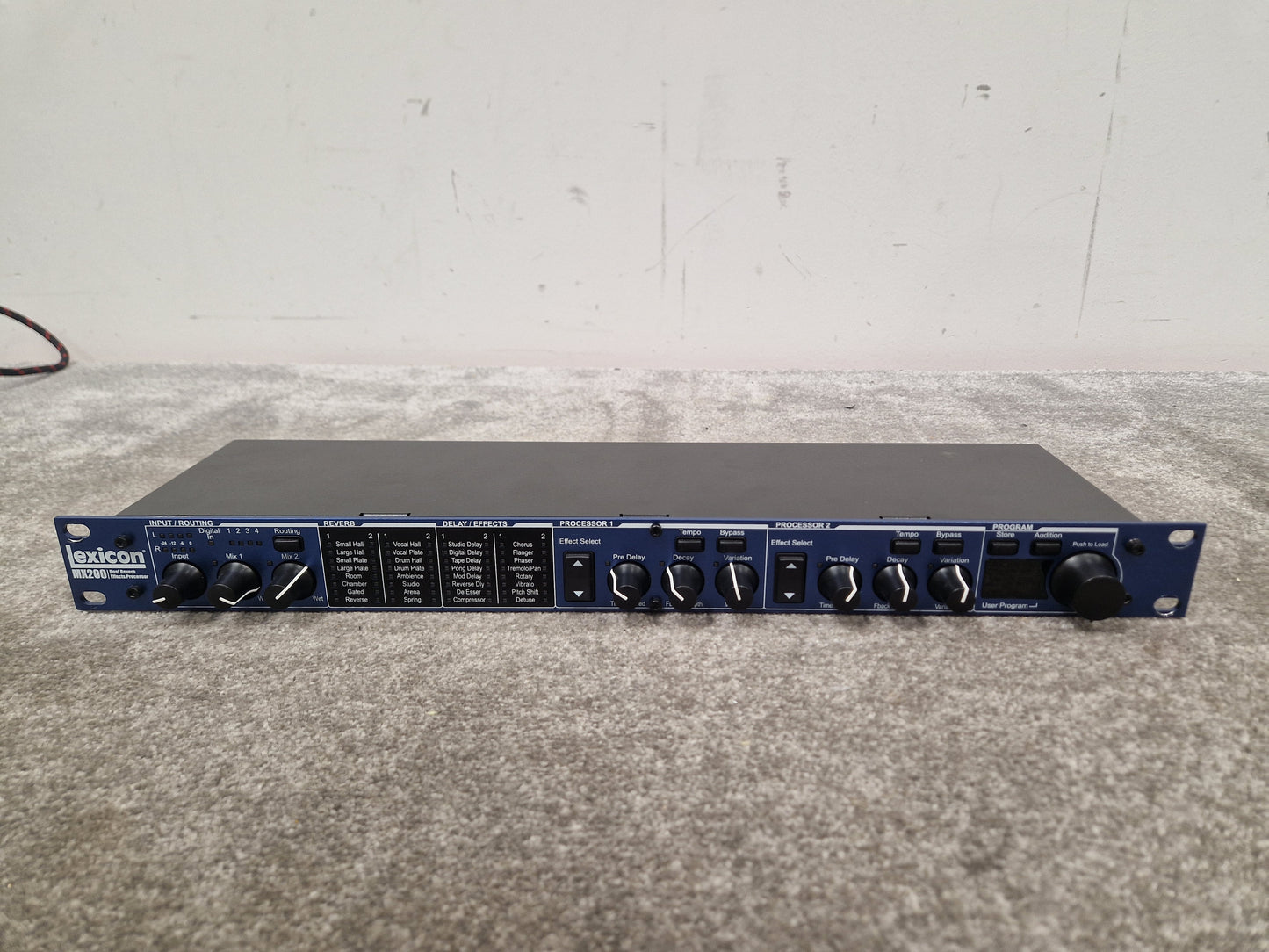Lexicon MX200 FX Unit - Dual Reverb/Effects Processor - Excellent
