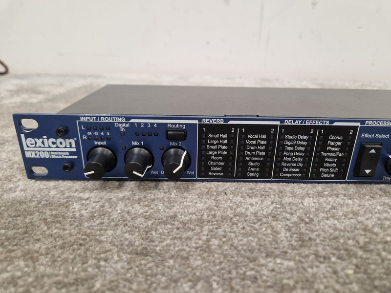 Lexicon MX200 FX Unit - Dual Reverb/Effects Processor - Excellent - Image 7