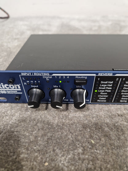 Lexicon MX200 FX Unit - Dual Reverb/Effects Processor - Excellent