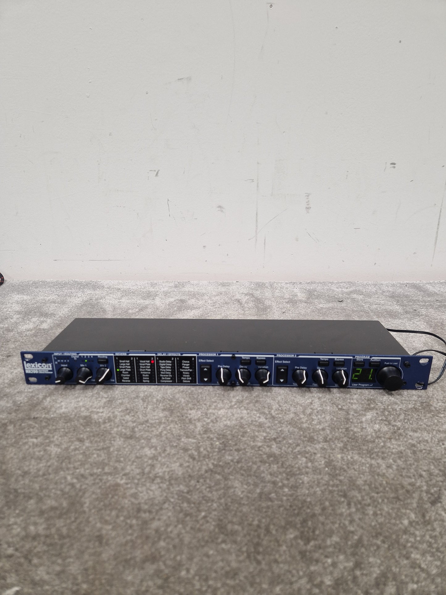 Lexicon MX200 FX Unit - Dual Reverb/Effects Processor - Excellent