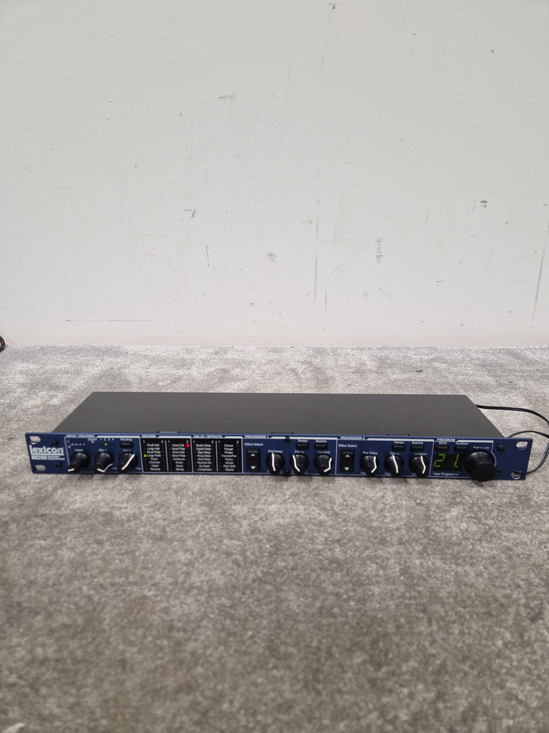Lexicon MX200 FX Unit - Dual Reverb/Effects Processor - Excellent - Image 2