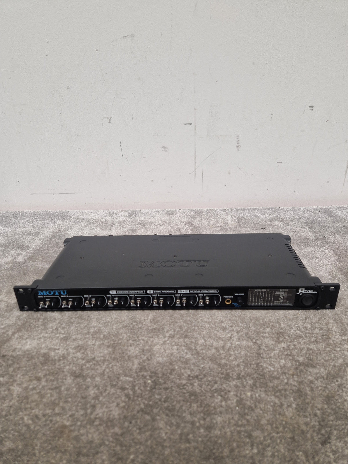 Motu 8-PRE - FireWire Audio Interface - Spares or Repair