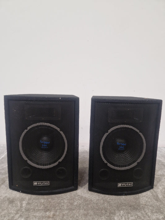 Skytec 200 Watt Speakers Pair - Passive Speakers, 2-Way System - Excellent