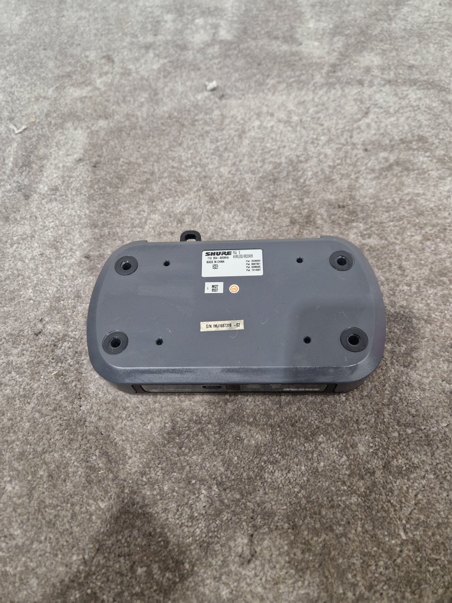 Shure PG4S - Wireless Microphone System - Excellent w/ Power Supply