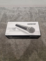 Shure Sm58 Dynamic Microphone - Cardioid Pattern, Durable Construction - Excellent w/ Original Box & Manuals & Mic Holder Midi cable - Image 10