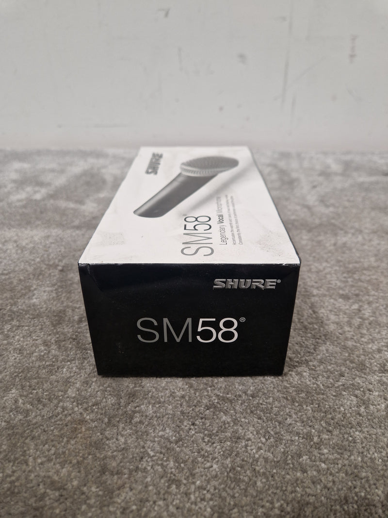 Shure Sm58 Dynamic Microphone - Cardioid Pattern, Durable Construction - Excellent w/ Original Box & Manuals & Mic Holder Midi cable - Image 3