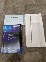 Shure Sm58 Dynamic Microphone - Cardioid Pattern, Durable Construction - Excellent w/ Original Box & Manuals & Mic Holder Midi cable - Image 11