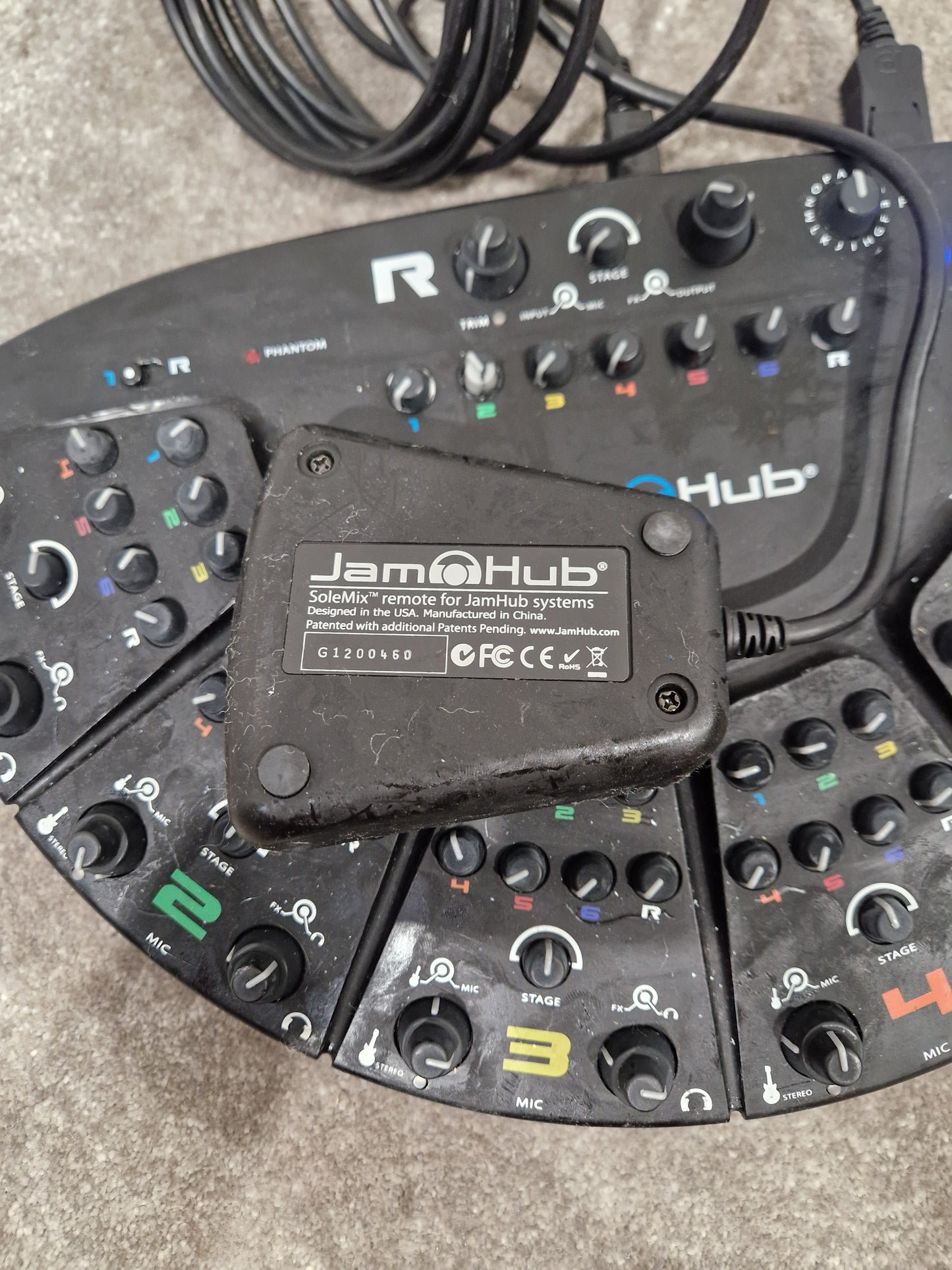 Jamhub Green Room Studio Audio Mixer - 21 Channel, Silent Rehearsal - Good w/ Power Supply & Remote