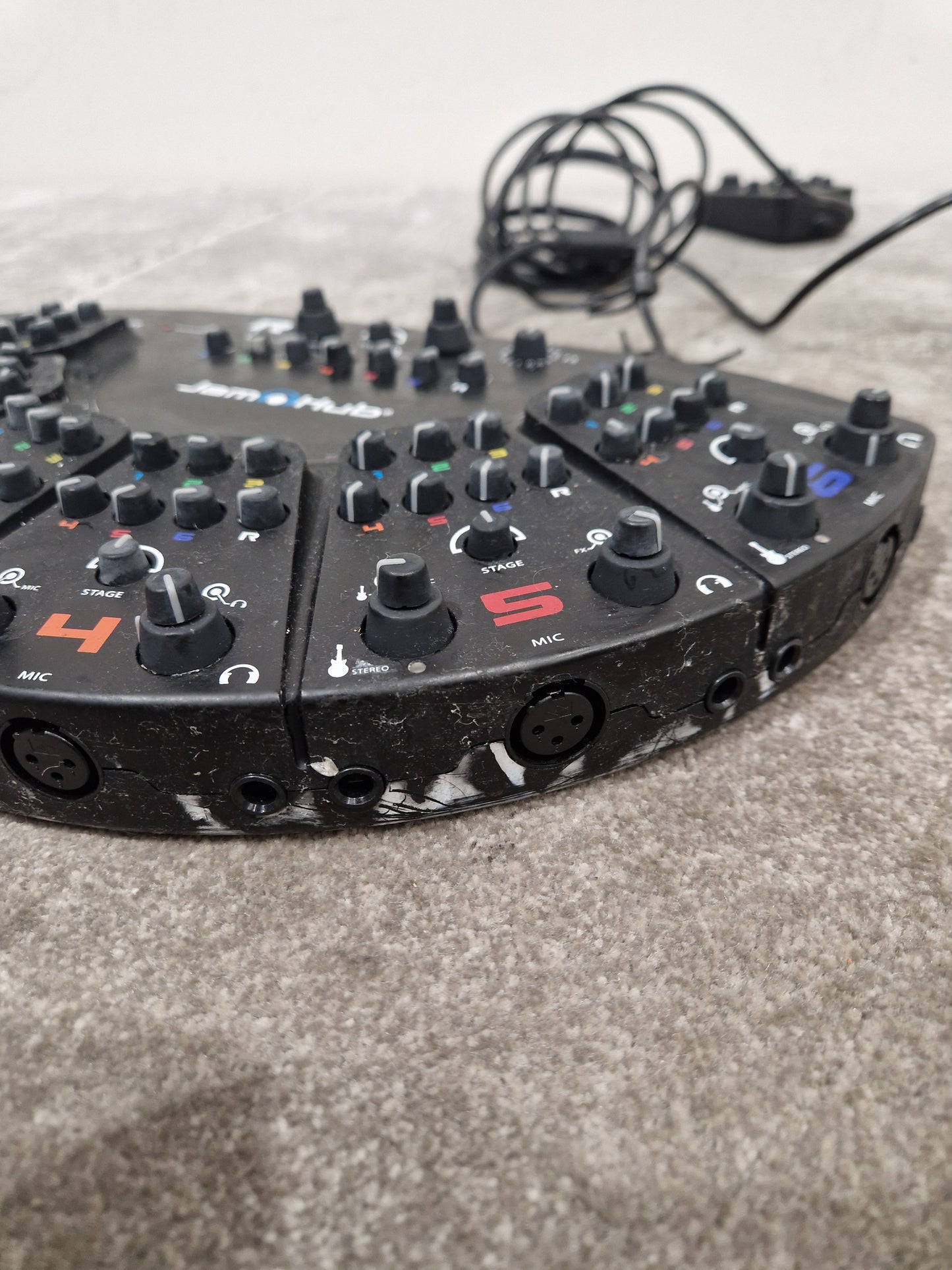 Jamhub Green Room Studio Audio Mixer - 21 Channel, Silent Rehearsal - Good w/ Power Supply & Remote