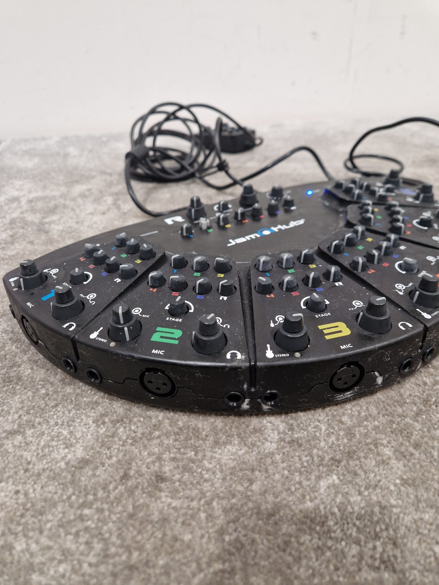 Jamhub Green Room Studio Audio Mixer - 21 Channel, Silent Rehearsal - Good w/ Power Supply & Remote